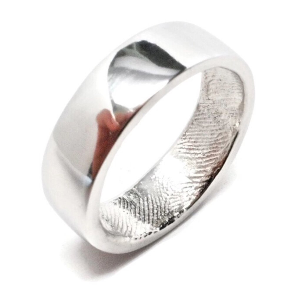 Fingerprint ring clearance platinum